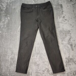 Lululemon ABC Pants‎ Mens 31x29 Gray Slim Fit Utilitech Preppy Stretch Denim